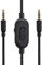 AW720H AW920H AW310H AW510H AW988 Replacement Audio Cable, Compatible with Alienware Headphones, 3.5mm to 3.5mm Male Stereo Jack Cord, 5.3 Ft (1.6 meters), Inline Mic/Remote Control, Black