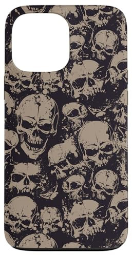 Emo Grunge Aesthetic Gothic Skull Goth Halloween Case for iPhone 13 Pro Max