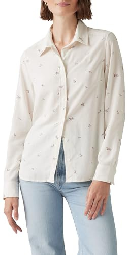 Levi's Women's Classic Fit Shirt, Lou Ditsy Floral_v5, M