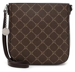 Tamaris Umhängetasche TAS Anastasia 30103 Damen Handtaschen Karo darkbrown 218