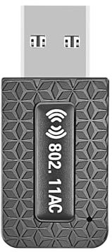 USB WLAN Stick, 1300 Mbps Dual Band USB WiFi Adattatore per Windows Enhance PC Connectivity for Share Internet senza sforzo