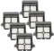 (6 Pièces) iFLOOR 5 Breeze Complete Filtres HEPA Compatibles avec Tineco Floor ONE S7 PRO/ONE S6 Smart Sans Fil Pour Aspirateur Humide Et sec, Pièces De Rechange 6 Filtres