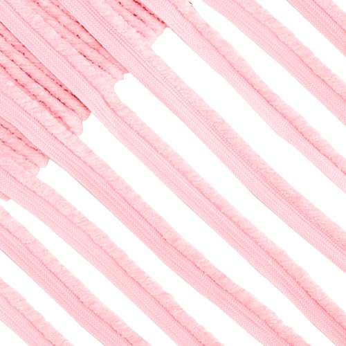 GORGECRAFT 20 Yards Velvet Piping Bias Tape 10mm Wide Lip Cord Trim Pink Upholstery Piping Trimming for Apparel Sewing Stitching Decorating Pillows Lamp Curtain Hat Clothing Accessories