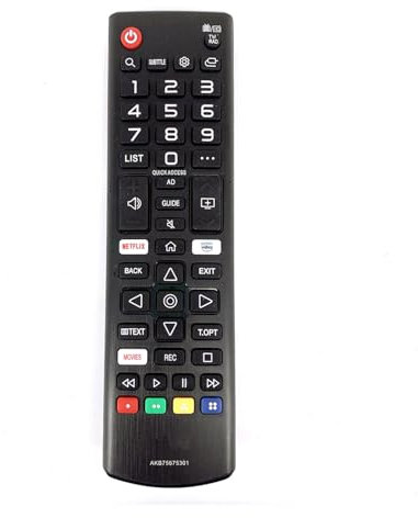 Remote Control AKB75675301 With NETFLIX Prime Video Apps For LG 2019 Smart TV UM SM Models