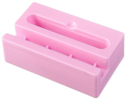 Verstärkerständer Natürlicher Lautsprecher Mini-Handy-Ständer Tragbarer Verstärker (Magenta)