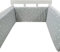 Baby Bettumrandung Nestchen Babybett Umrandung Bettumrandung Babybett, Umrandung Babybett, Babybett Umrandungen, Nestchen Babybett Kinderbett Umrandung, Größe: ca. 30x200cm P