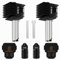 HIKUDIY 2PCS 0.2mm+0.4mm Hotend Kit für Bambu Lab A1/A1 Mini, 3D Drucker Teile Ersatzdruckkopf für Bambu Lab A1/A1 Mini 3D Drucker