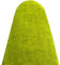 TUOLON Bügelbrettbezug Made in Italy 60 x 160 cm Universal für Dampfbügeleisen praktisch und weich Bügelbrettbezug mit Gummizug Abdeckung - Grün meliert