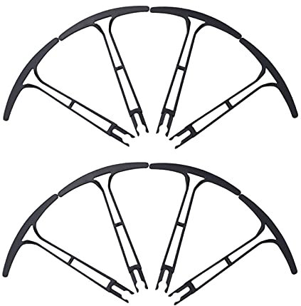 8-teiliges RC Propellerschutz-Set für HS175/D65/SYMA X30/Z6 Drohnen - Langlebige Stoßstangenschutz, Leichte Sicherheitsabdeckungen