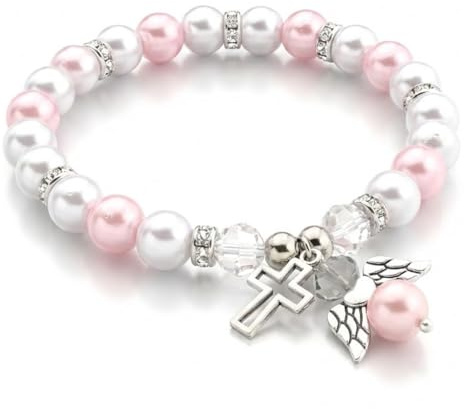 JIRVEX 12 pezzi lanterne decorative per tavolo Comunione Cresima Prima Comunione Battesimo Felice che tu sia qui per bambine e bambini