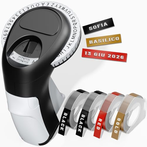 VolenGo Máquina de etiquetado para gofrado, impresora de etiquetas Omega-S