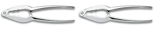 3 Claveles 570 - Cascanueces Macizo, Cromado, 15 cm (Paquete de 2)