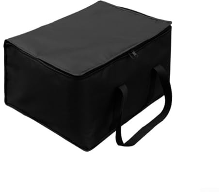 Sac de rangement isotherme pour ustensiles de cuisine de camping, grande capacité pour bouteilles de gaz et ustensiles, porte-outils Oxford pour livraison de covoiturage (38 x 30 x 23 cm)