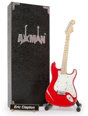 Eric Clapton - Miniatur-Gitarren-Replik – Musikgeschenke – handgefertigte Verzierung