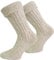 Socken kurz oder Lang für Trachten Lederhose Farben frei wählbar Farbe Naturmelange Größe 43/46