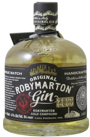 Roby Marton Gin Original Italian Premium Dry 47% Volume 0,7l