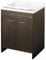 Negrari Lavatoio Lavapanni 9002KW in resina PVC, Vasca resistente agli acidi, Resistente all'umidità, Interno/Esterno, 60L x 50P x 85H cm, Wengè