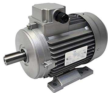 Elektromotor, dreiphasig, 230/400 V, 1,1 kW, 1000 U/min, Flansch B3 mit Gewindelöchern