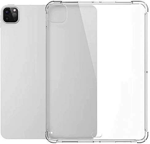 mtb more energy® Schutzhülle Anti-Shock für Apple iPad 9.7 2017, iPad 9.7 2018, iPad Air, iPad Air 2 (9.7'') - transparent - verstärkte Ecken - flexibel - TPU Case Schutz Hülle Tasche