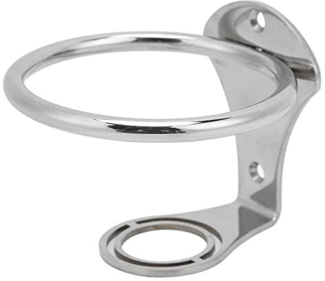 Ouitble Bootsring Getränkehalter, 304 Edelstahl-Getränkehalter, Wohnmobil-Flaschenhalter, universeller Ring-Getränkehalter für Auto, Boot, LKW