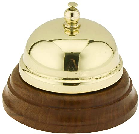 Sea-Club Tresenglocke Glocke Messing H=6cm Ø=8cm