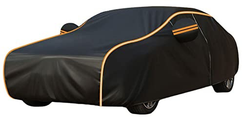Wetterfeste Auto-Abdeckung für 𝐁𝐌𝘄 M3 Coupe/Cabrio E30 E36 E46 E92 E93, wasserdichte Kratzfeste Winddichte Schneefeste Winterfeste Auto-Abdeckung(Color:FF,Size:E36(1992-1999))