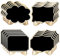 Vesaneae 20 Mini Kreidetafel Set,Klein Holz Kreidetafel mit Ständer,Holz Tafeln zum Beschriften,Mini-Tafel für Hochzeit Buffet Party Tischdeko