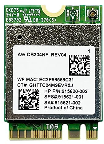 Tarragona AW-CB304NF RTL8821CE Carte RéSeau 2.4G/5G Double Bande Bluetooth 4.2 433Mbps 802.11AC Carte RéSeau IPC pour Ordinateur Portable