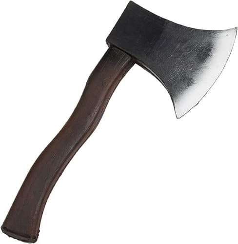Piccole ascia giocattolo realistica per travestimento da boscaiolo per Halloween, 26 cm
