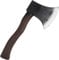 Piccole ascia giocattolo realistica per travestimento da boscaiolo per Halloween, 26 cm