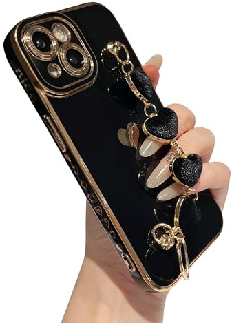 Caseative for iPhone 15 Case, Black