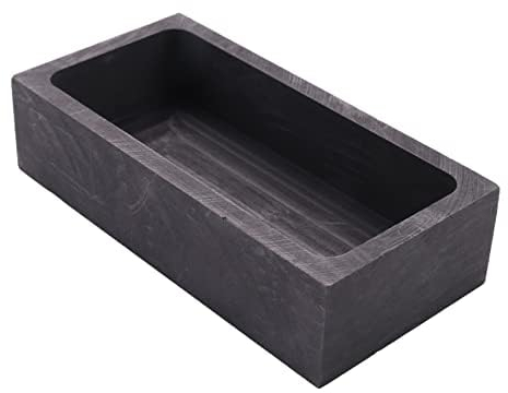Dasing 1 Kg Graphit Barren Form Tiegel zum Schmelzen und Gießen - Raffinieren Gold Silber Metall Barren