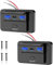 Thlevel USB C Charging Socket 12V Car Charger 30W PD Type C & Dual 18W QC3.0 Quick Charge Power Outlet for Boats Marine Motorcycle Truck