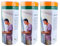 SOLIDGUARD Film de masquage, avec ruban adhésif intérieur et extérieur, 3 rouleaux de 240 cm x 20 m, pour masquer la fenêtre, ruban adhésif avec film, film de peinture autocollant SOLIDGUARD
