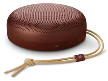 Bang & Olufsen Beosound A1 (3a gen) Altoparlante Bluetooth - Rustic Red | Wireless compatto, Impermeabile IP67, Certificato C2C, Fino a 24 ore di riproduzione, 3 microfoni per chiamate chiare