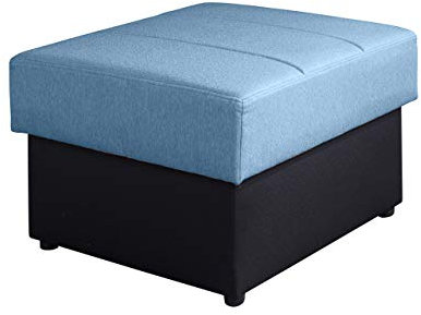 Mirjan24 Sitzbank Sitzhocker Calabrini Aufbewahrungsbox mit Stauraum 70x70cm Polsterhocker Fußbank (Gomez 12 + Gomez 06)