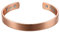 OIDEA Damen Magnet Offener Armband: Rosegold Armreif aus Kupfer Gesundheit Magnetarmband Handgelenk Schmuck Geschenk für Frauen Freundin Mutter Valentinstag Geburtstag Muttertag