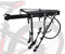 COMINGFIT® 140kg Kapazität Einstellbare Fahrrad Gepäck Cargo Rack-Super Starke Upgrade Fahrrad Gepäckträger 6-Strong-Leg Fahrrad Cargo Carrier