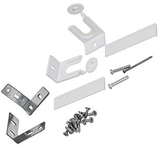 UNIVERSAL Fridge Freezer Built In Kit Attaches the Cupboard Door to the Door Front of Integrated Fridge or Fridge Freezer
