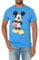 Disney Men's Tshirt Mickey Mouse Classic T-Shirt, Royal Blue Heather, Large