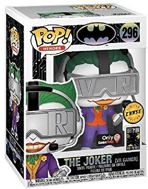 Funko Pop! DC Batman VR Gamer Joker Chase Exclusive Figure