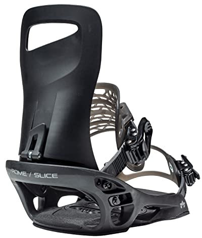 Rome Snowboards Herren Slice Black M-l Snowboardbindung, Schwarz, Medium-Large