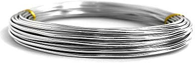 Aluminium Draht 1,5 mm - 10 Meter (silber)