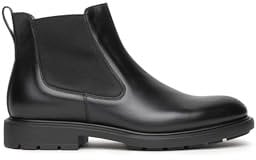 Nero Giardini I001663U Stivaletti Chelsea Uomo in Pelle - Nero 43 EU