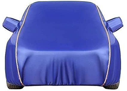 Vollgarage Autoabdeckung Hagelschutzplane Auto Auto Abdeckplane Atmungsaktiv for vw Golf 7 Golf vii Passat B8 Touareg Tiguan Sharan Wasserdicht Atmungsaktiv Kratzfest Sonnen-Und Hagelfest Mit Reißvers