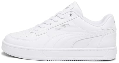PUMA Unisex Kinder Caven 2.0 Jr Sneaker, Puma White Puma Silver Puma Black, 39 EU