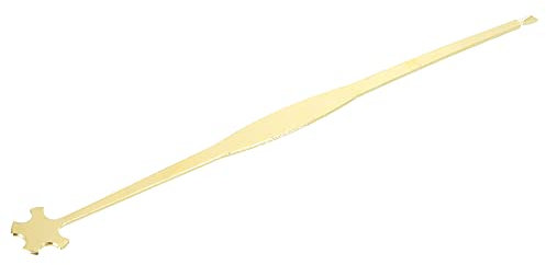 sourcing map Violinen-Soundpfosten Werkzeug Reparaturset Violine Sound Post Setter Golden für Violine