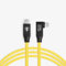 CobraTether Cable USB-C a USB-C 90°, 5m, Amarillo