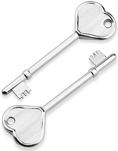 Mellbree Upgraded All-Metal Disabled Key for UK Toilets - 2 Pack