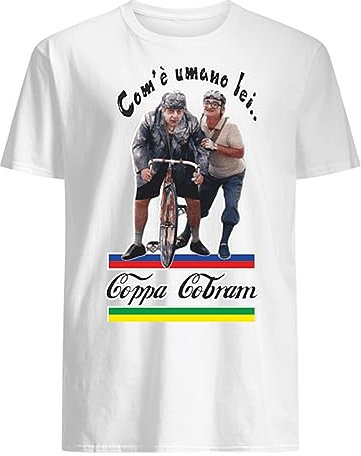 ORIGINAL FAKE Maglia vari colori con stampa Coppa Cobram TAGLIE XXL COLORE BIANCO